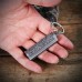 Flint Metal Permanent Match Lighter Matchstick Keychain for Outdoor Travel, Camping, Hiking